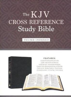 KJV Cross Reference Study Bible Indexed [Bonded Leather Brown] - Christopher D. Hudson