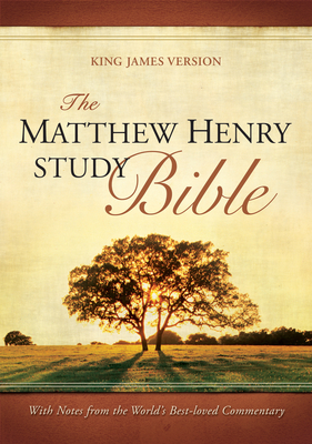 Matthew Henry Study Bible, Bonded Leather Black (Bonded Leather) - Matthew Henry