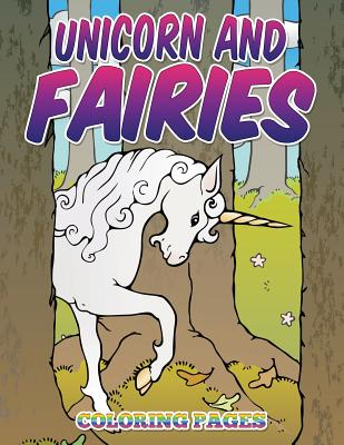 Unicorn and Fairies Coloring Pages: Kids Colouring Books - Avon Coloring Books