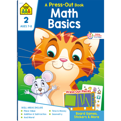 Math Basics 2 Press-Out Book - School Zone