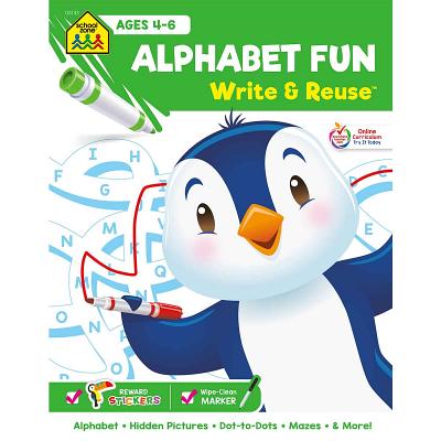 Alphabet Fun: Write & Reuse Workbook - Joan Hoffman