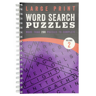 Large Print Word Search Puzzles: Volume 2 - Parragon Books