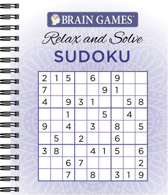 Brain Games - Relax and Solve: Sudoku (Purple) - Publications International Ltd
