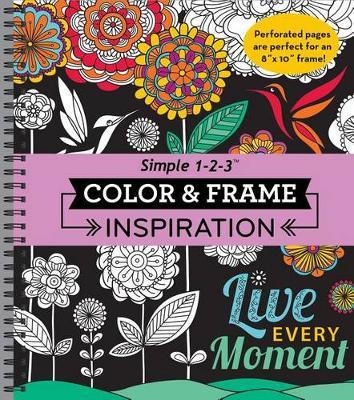 Color & Frame - Inspiration (Adult Coloring Book) - New Seasons