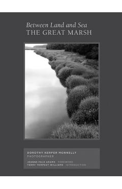 Coperta cărții 'Between Land and Sea: The Great Marsh: Photographs by Dorothy Kerper Monnelly - Dorothy Kerper Monnelly'