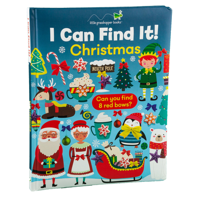 I Can Find It! Christmas (Large Padded Board Book) - Little Grasshopper Books