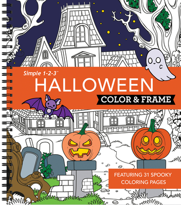 Color & Frame - Halloween (Coloring Book) - New Seasons