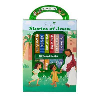 My Little Library: Stories of Jesus (12 Board Books) - Little Grasshopper Books