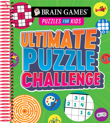 Brain Games Puzzles for Kids - Ultimate Puzzle Challenge - Publications International Ltd