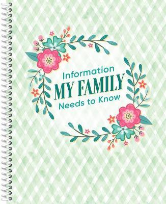 Information My Family Needs to Know Organizer - New Seasons