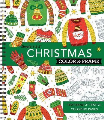Color & Frame - Christmas (Coloring Book) - New Seasons