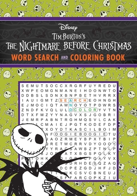 The Nightmare Before Christmas Word Search and Coloring Book - Editors Of Thunder Bay Press