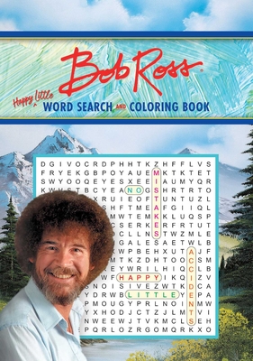 Bob Ross Word Search and Coloring Book - Editors Of Thunder Bay Press