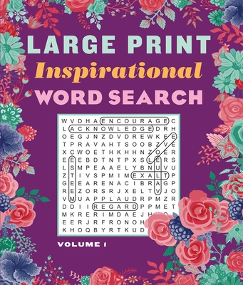 Large Print Inspirational Word Search Volume 1 - Editors Of Thunder Bay Press