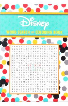 Disney Word Search and Coloring Book - Editors Of Thunder Bay Press