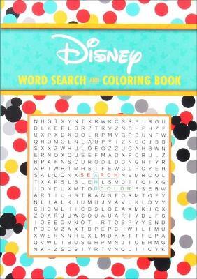 Disney Word Search and Coloring Book - Editors Of Thunder Bay Press