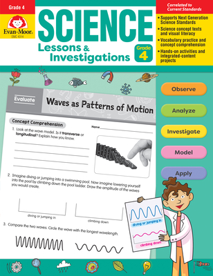Science Lessons and Investigations, Grade 4 - Evan-moor Educational Publishers