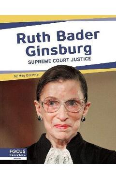 Coperta cărții 'Ruth Bader Ginsburg: Supreme Court Justice - Connor Stratton'