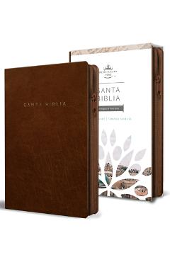 Poza produsului Biblia Reina Valera 1960 Letra Grande. S�mil Piel Canela, Cremallera, Tama�o Manual / Spanish Bible Rvr 1960. Handy Size, Large Print, Leathersoft, Br - Reina Valera Revisada 1960