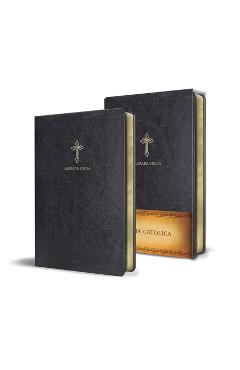 Coperta cărții 'Biblia Cat�lica En Espa�ol. S�mil Piel Negro, Tama�o Compacto / Catholic Bible. Spanish-Language, Leathersoft, Black,'