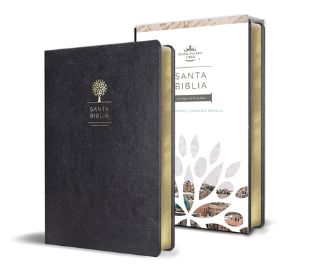 Biblia Reina Valera 1960 Letra Grande. S�mil Piel Color Negro, Tama�o Manual / Spanish Holy Bible Rvr 1960. Handy Size, Large Print, Black Leathersoft - Reina Valera Revisada 1960