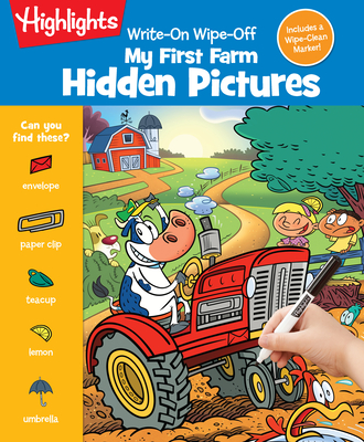 Write-On Wipe-Off My First Farm Hidden Pictures - Highlights