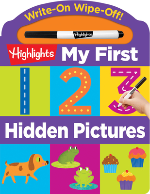 Write-On Wipe-Off My First 123 Hidden Pictures - Highlights Learning