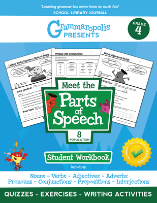 Grammaropolis: The Parts of Speech Workbook, Grade 4 - Coert Voorhees