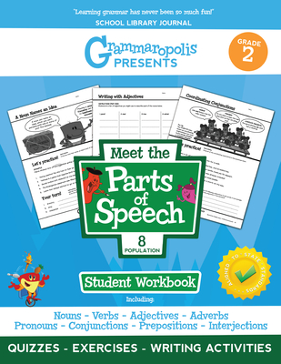 Grammaropolis: The Parts of Speech Workbook, Grade 2 - Coert Voorhees