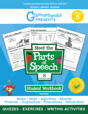 Grammaropolis: The Parts of Speech Workbook, Grade 5 - Coert Voorhees