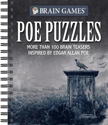 Brain Games Poe Puzzles: More Than 100 Brain Teasers Inspired by Edgar Allen Poe - Publications International