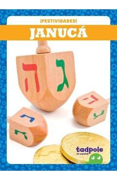 Coperta cărții 'Januc� (Hanukkah) - Adeline J. Zimmerman'
