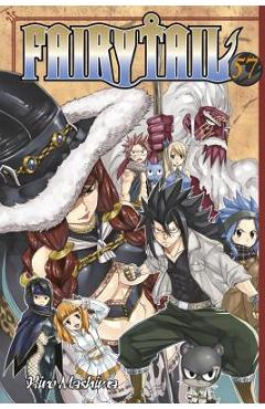 Coperta cărții 'Fairy Tail 57 - Hiro Mashima'