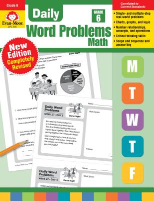 Daily Word Problems, Grade 6 - Evan-moor
