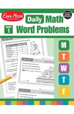 Daily Word Problems, Grade 1 - Evan-moor