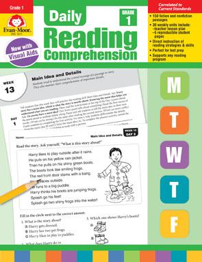 Daily Reading Comprehension, Grade 1 - Evan-moor Educational Publishers