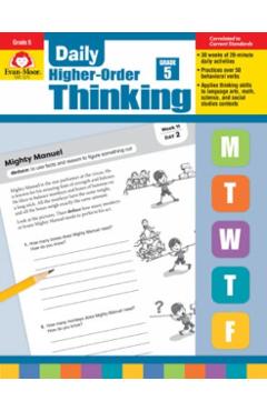 Daily Higher-Order Thinking, Grade 5 - Evan-moor Educational Publishers
