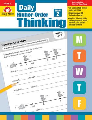 Daily Higher-Order Thinking, Grade 2 - Evan-moor Educational Publishers