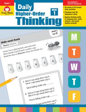 Daily Higher-Order Thinking, Grade 1 - Evan-moor Educational Publishers