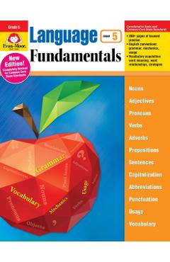 Language Fundamentals, Grade 5 - Evan-moor Educational Publishers