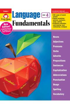 Language Fundamentals, Grade 4 - Evan-moor Educational Publishers