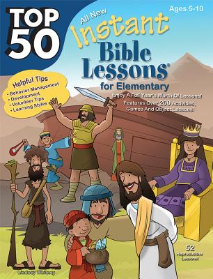 Top 50 Instant Bible Lessons for Elementary with Object Lessons - Lindsey Whitney