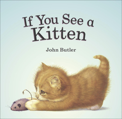 Coperta cărții 'If You See a Kitten - John Butler'