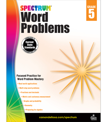 Spectrum Word Problems, Grade 5 - Spectrum