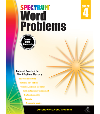 Spectrum Word Problems, Grade 4 - Spectrum