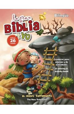 Coperta cărții 'Nuevo Testamento - Cuaderno para colorear y de actividades (Biling�e): New Testament Coloring and Activity Book'