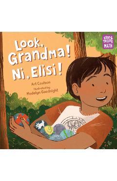 Coperta cărții 'Look, Grandma! Ni, Elisi! - Art Coulson'