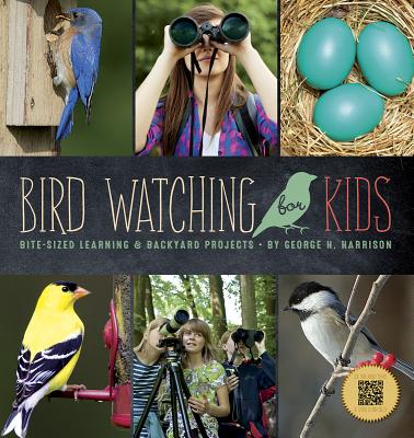 Coperta cărții 'Birdwatching for Kids - George H. Harrison'