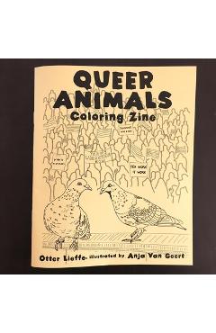 Poza produsului Queer Animals Coloring Zine - Otter Lieffe
