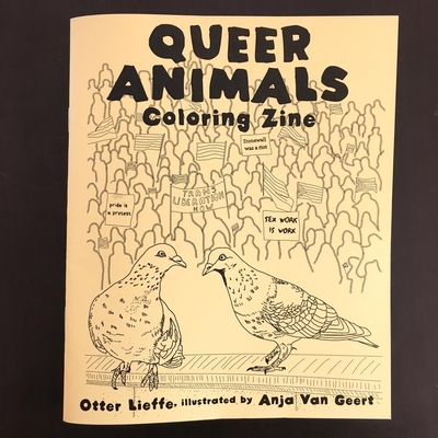 Queer Animals Coloring Zine - Otter Lieffe